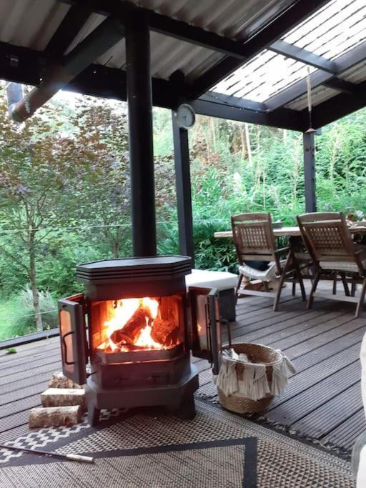 Comfortable Chalet In A Unique Location In Forest Essen Buitenkant foto